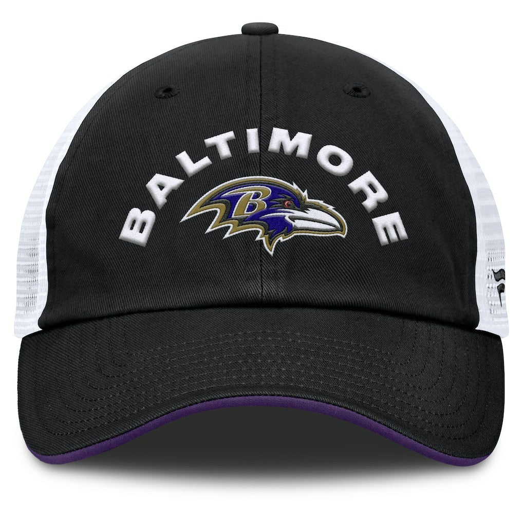 Baltimore Ravens Fanatics Reverse Trucker Adjustable Hat