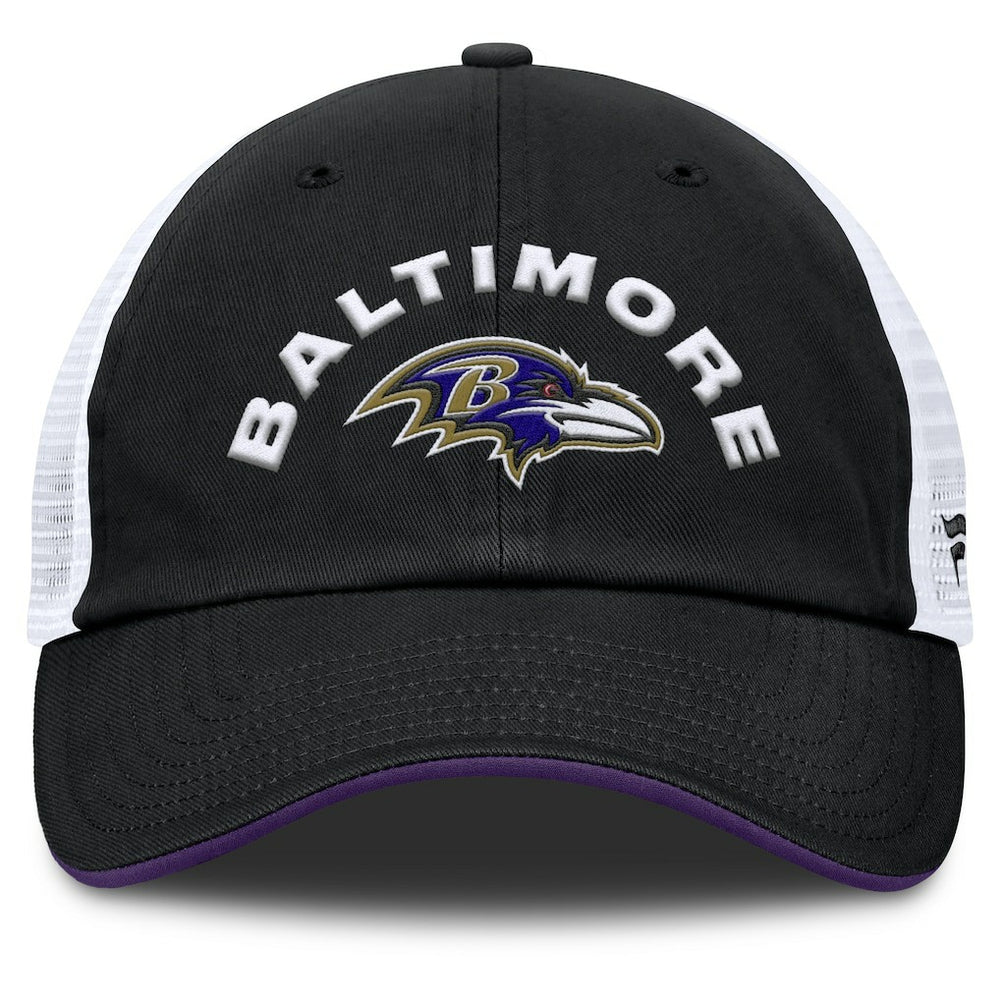 Baltimore Ravens Fanatics Reverse Trucker Adjustable Hat