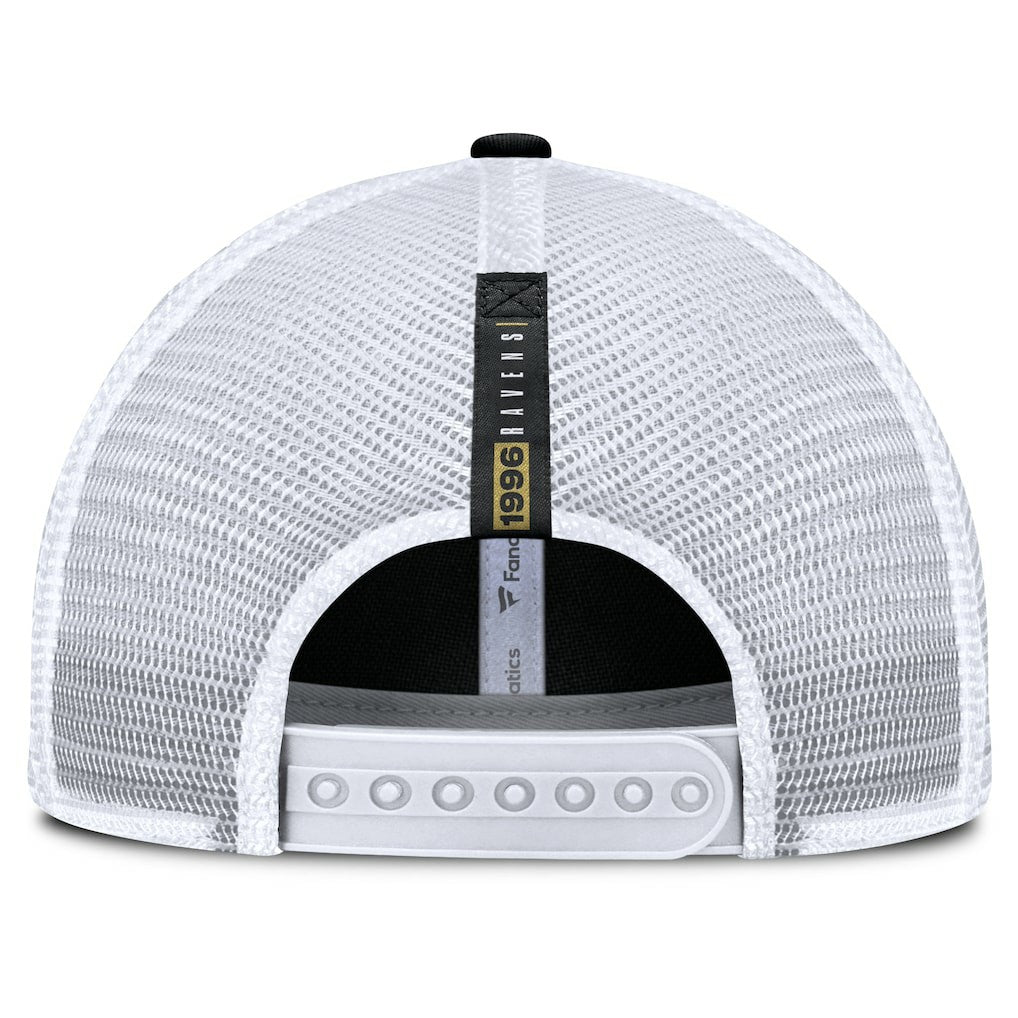 Baltimore Ravens Fanatics Reverse Trucker Adjustable Hat