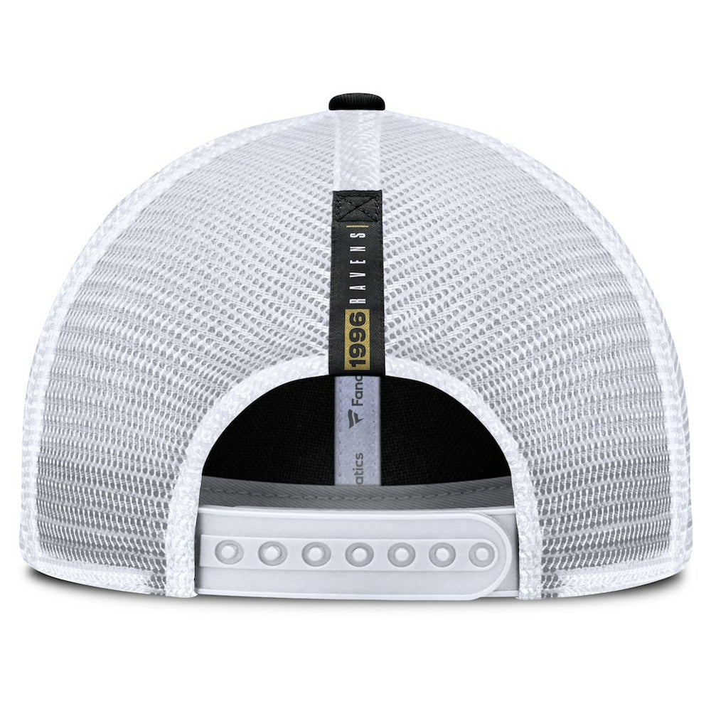 Baltimore Ravens Fanatics Reverse Trucker Adjustable Hat
