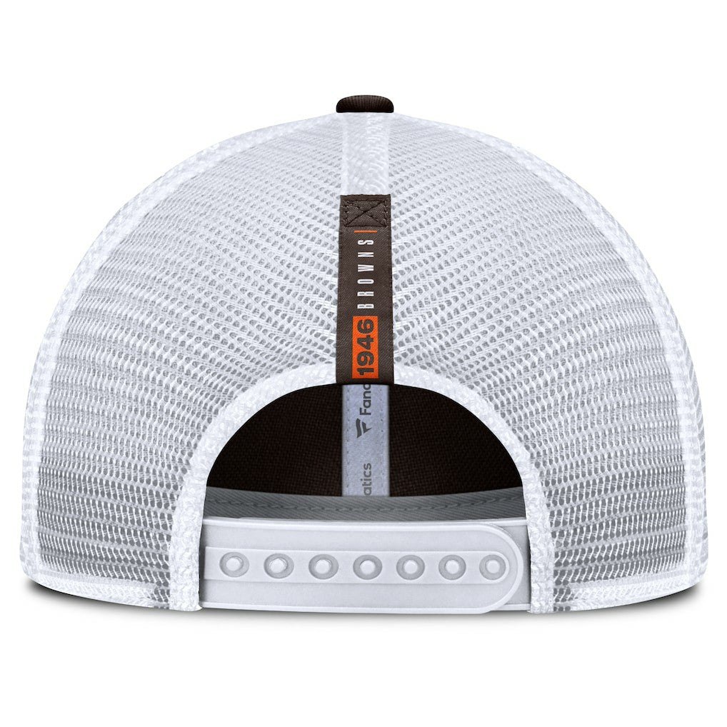 Cleveland Browns Fanatics Reverse Trucker Adjustable Hat