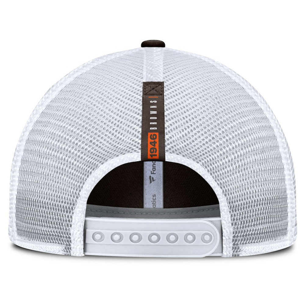 Cleveland Browns Fanatics Reverse Trucker Adjustable Hat