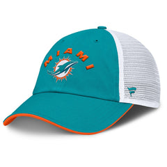 Miami Dolphins Fanatics Reverse Trucker Adjustable Hat