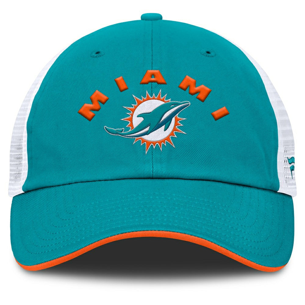 Miami Dolphins Fanatics Reverse Trucker Adjustable Hat