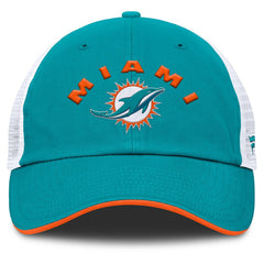 Miami Dolphins Fanatics Reverse Trucker Adjustable Hat