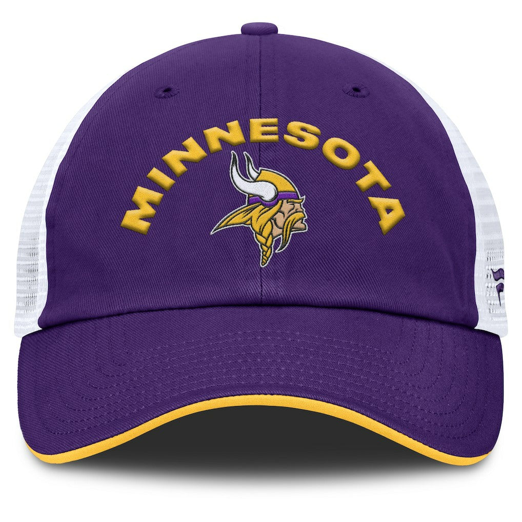 Minnesota Vikings Fanatics Reverse Trucker Adjustable Hat