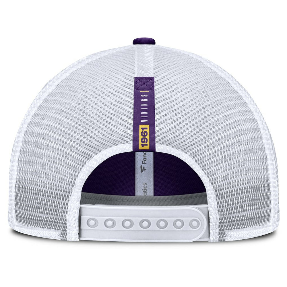 Minnesota Vikings Fanatics Reverse Trucker Adjustable Hat