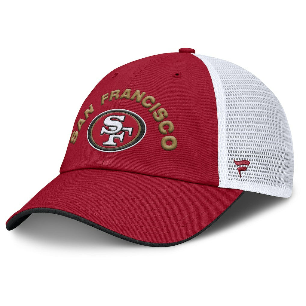 San Francisco 49ers Fanatics Reverse Trucker Adjustable Hat