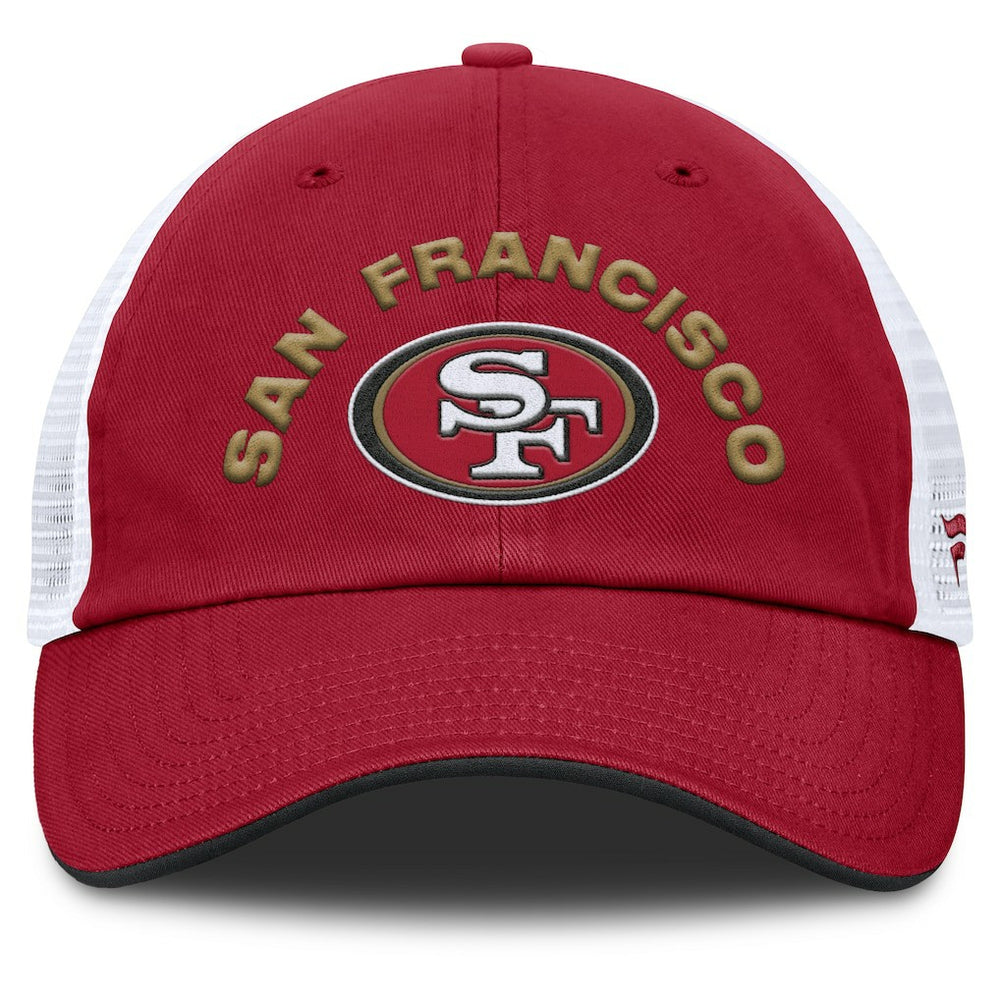 San Francisco 49ers Fanatics Reverse Trucker Adjustable Hat