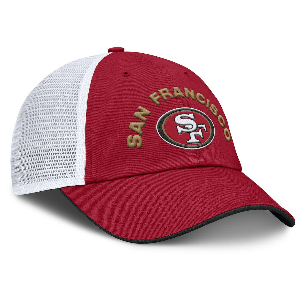 San Francisco 49ers Fanatics Reverse Trucker Adjustable Hat