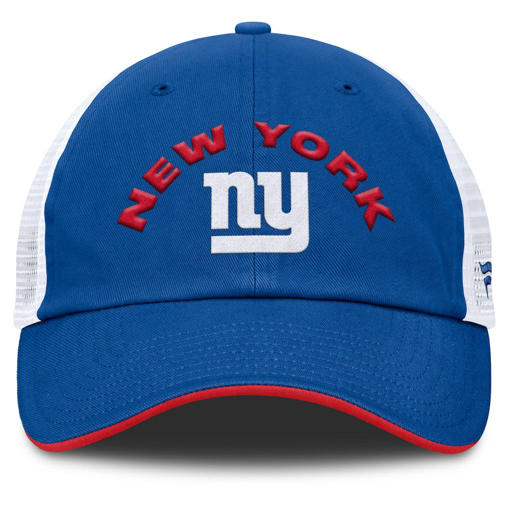 New York Giants Fanatics Reverse Trucker Adjustable Hat