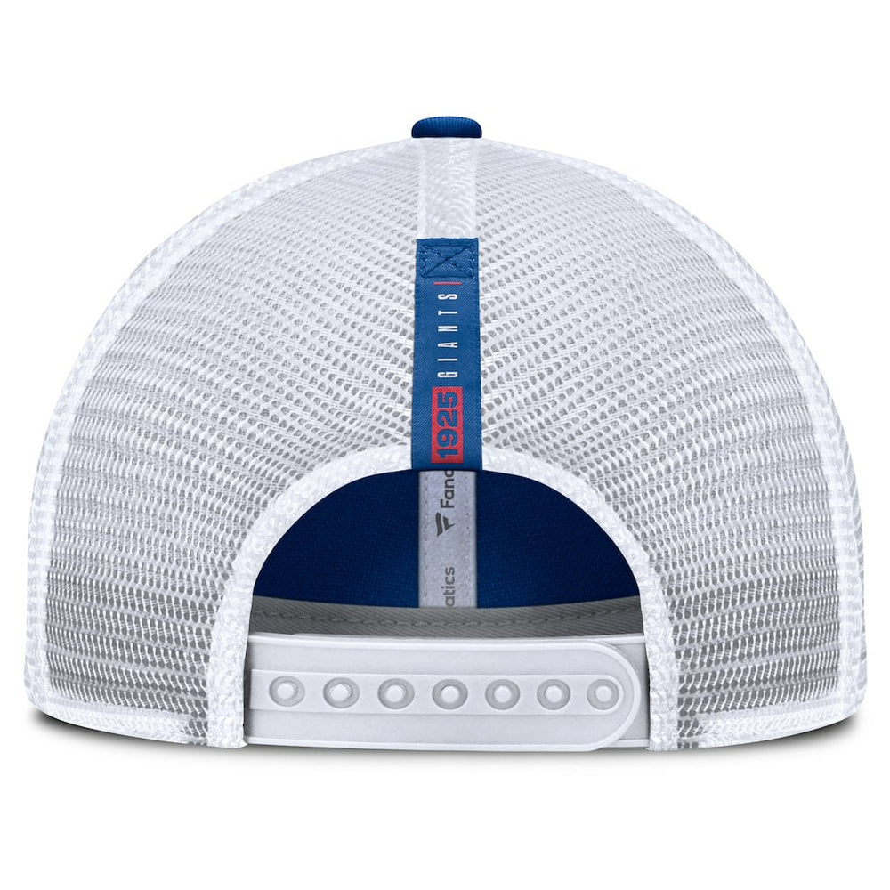 New York Giants Fanatics Reverse Trucker Adjustable Hat