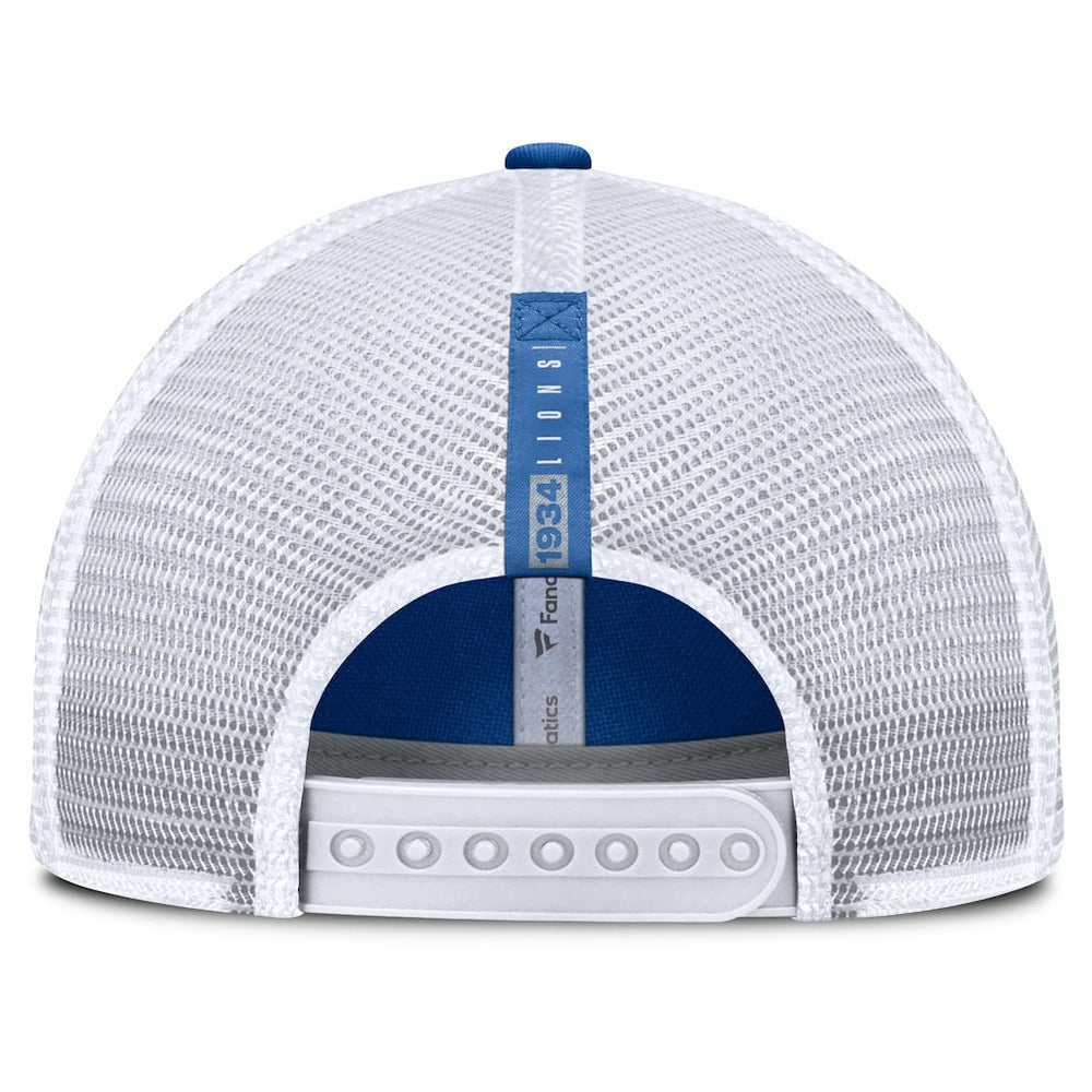 Detroit Lions Fanatics Reverse Trucker Adjustable Hat