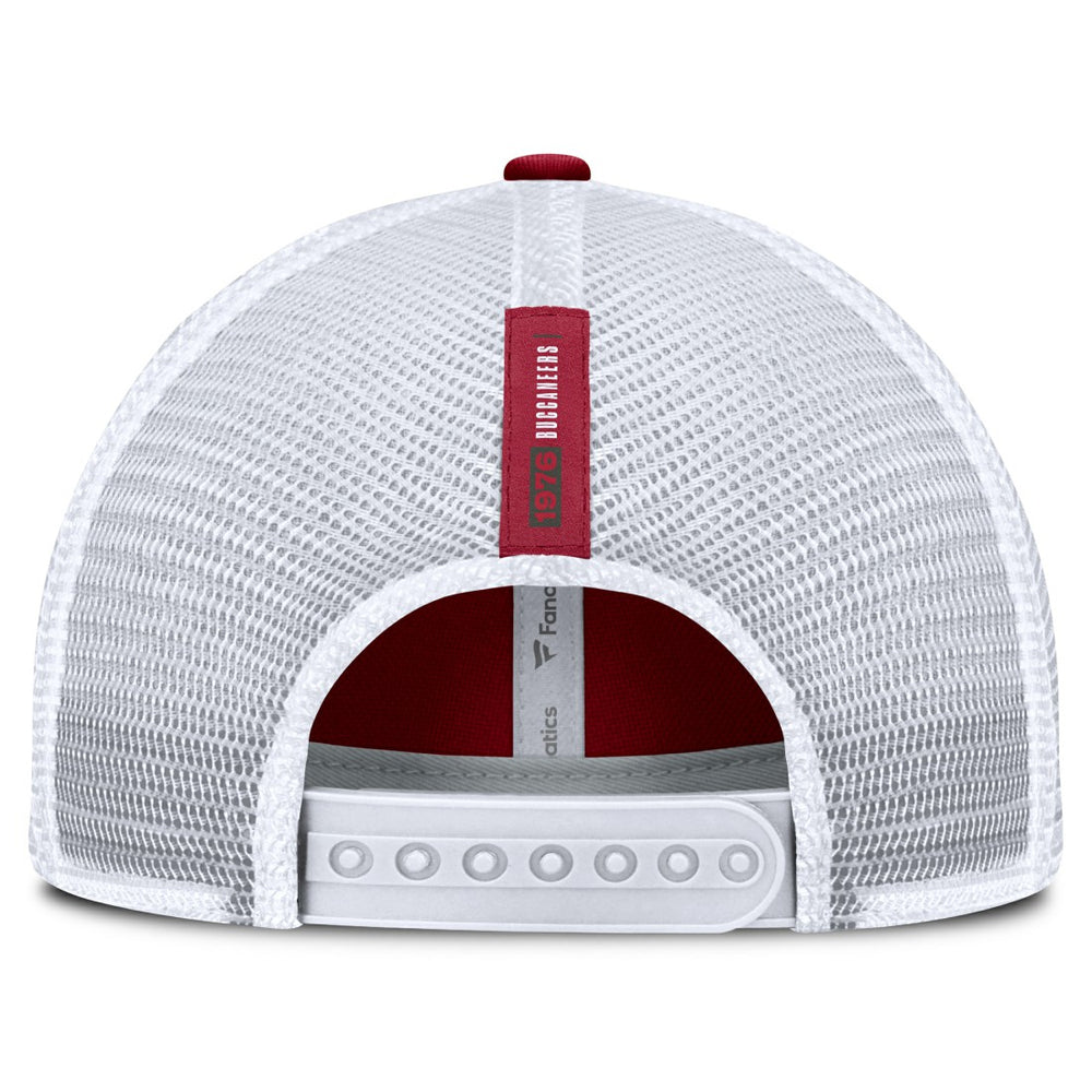 Tampa Bay Buccaneers Fanatics Reverse Trucker Adjustable Hat