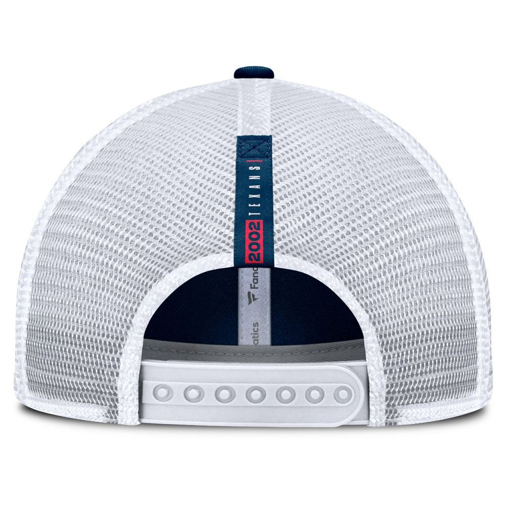 Houston Texans Fanatics Reverse Trucker Adjustable Hat