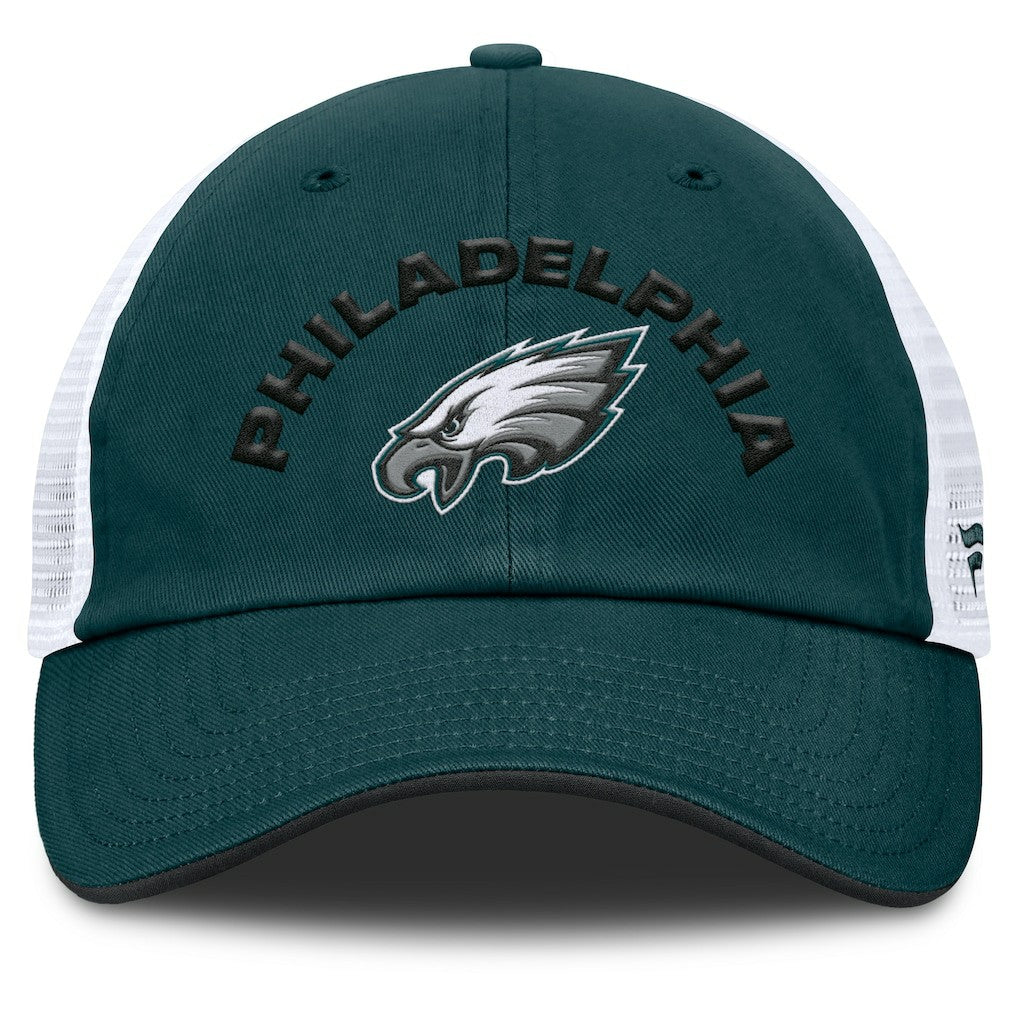 Philadelphia Eagles Fanatics Reverse Trucker Adjustable Hat
