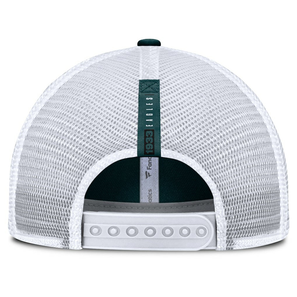 Philadelphia Eagles Fanatics Reverse Trucker Adjustable Hat