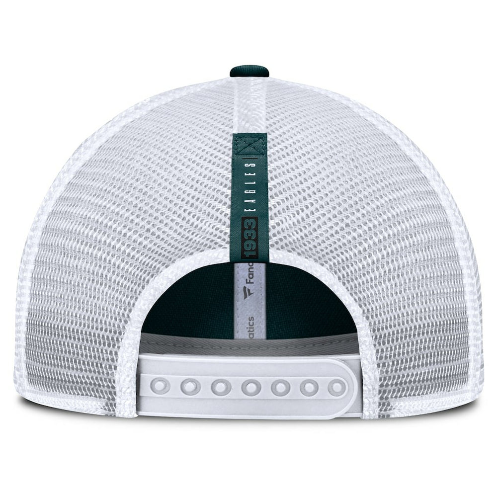 Philadelphia Eagles Fanatics Reverse Trucker Adjustable Hat