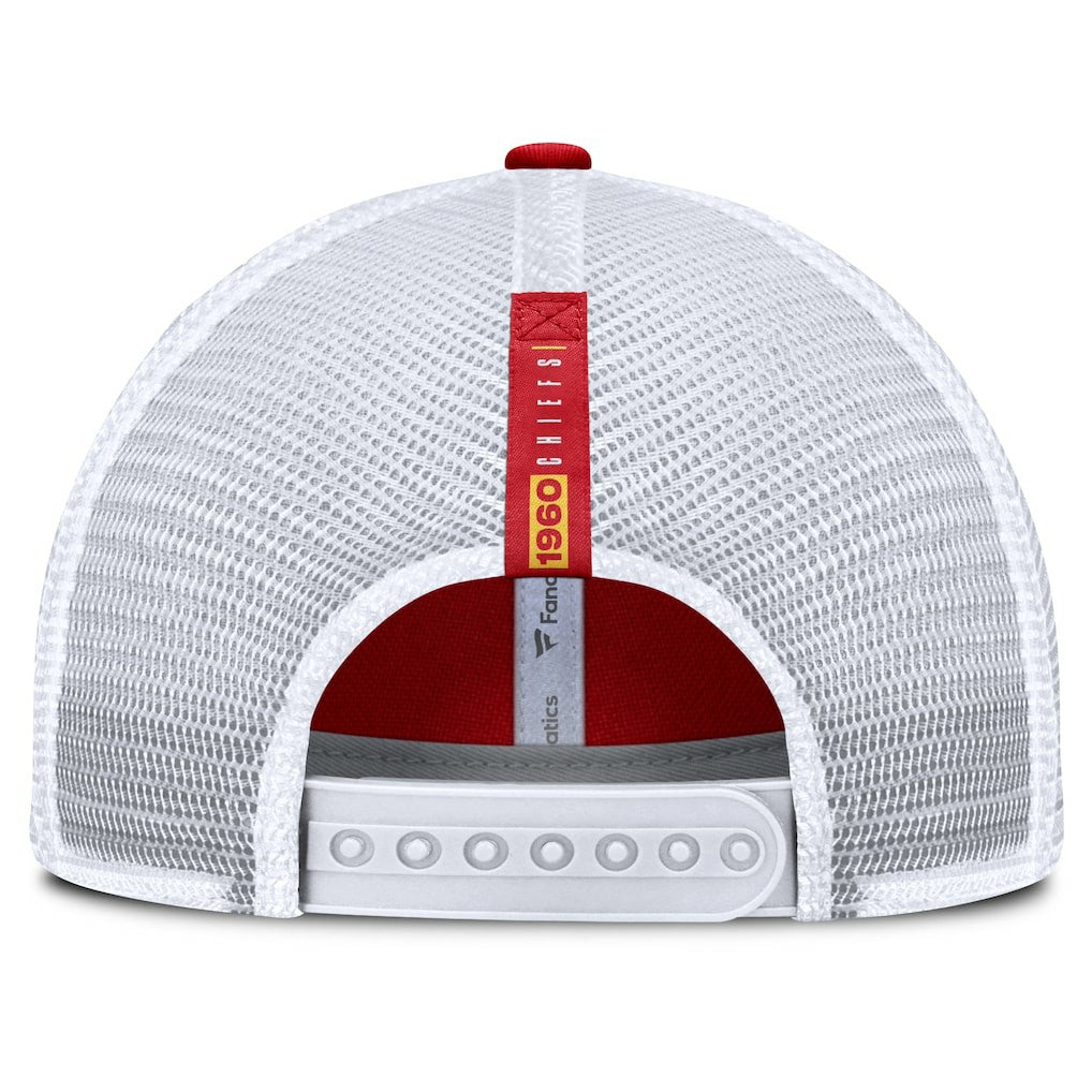 Kansas City Chiefs Fanatics Reverse Trucker Adjustable Hat