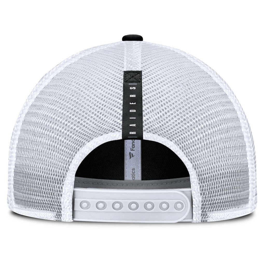 Las Vegas Raiders Fanatics Reverse Trucker Adjustable Hat