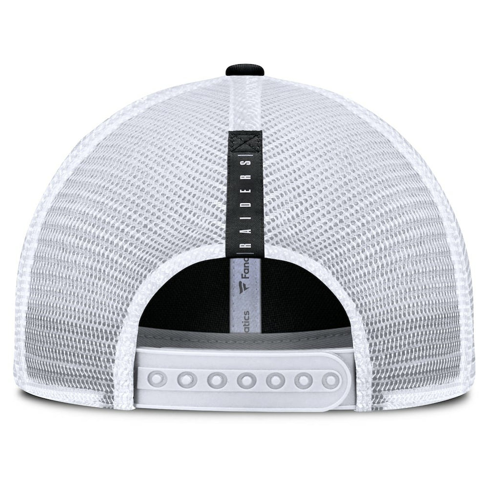 Las Vegas Raiders Fanatics Reverse Trucker Adjustable Hat