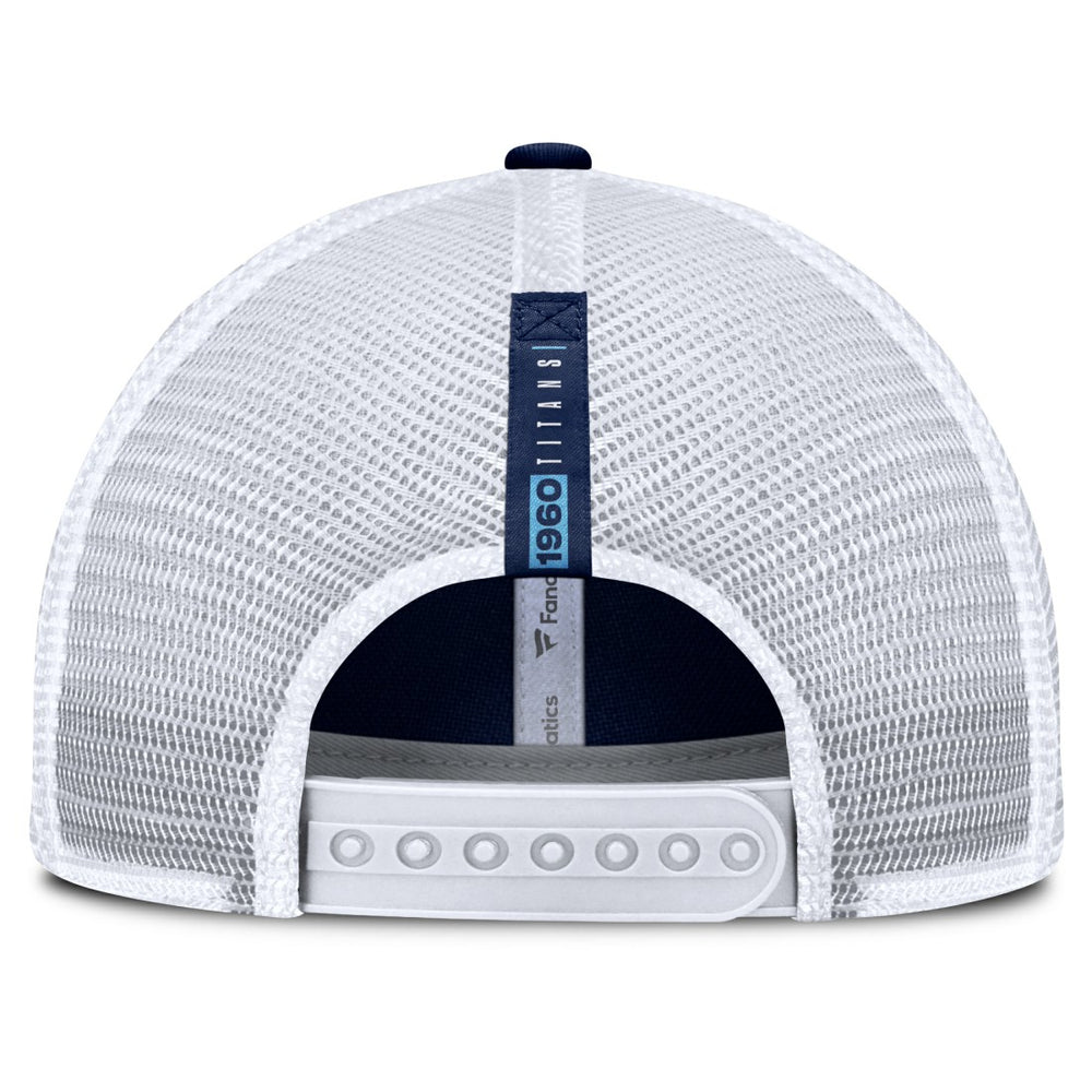 Tennessee Titans Fanatics Reverse Trucker Adjustable Hat
