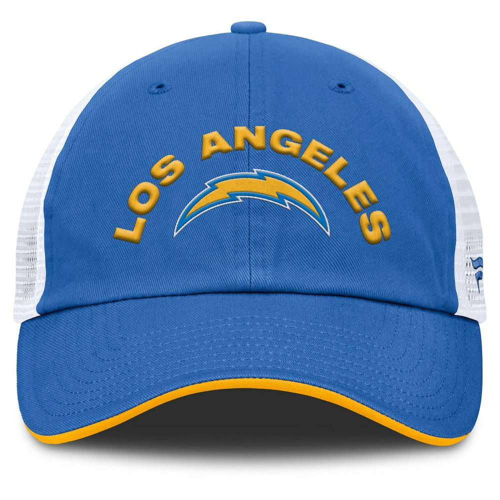 Los Angeles Chargers Fanatics Reverse Trucker Adjustable Hat