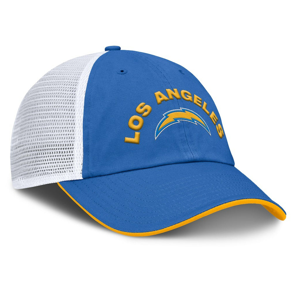 Los Angeles Chargers Fanatics Reverse Trucker Adjustable Hat