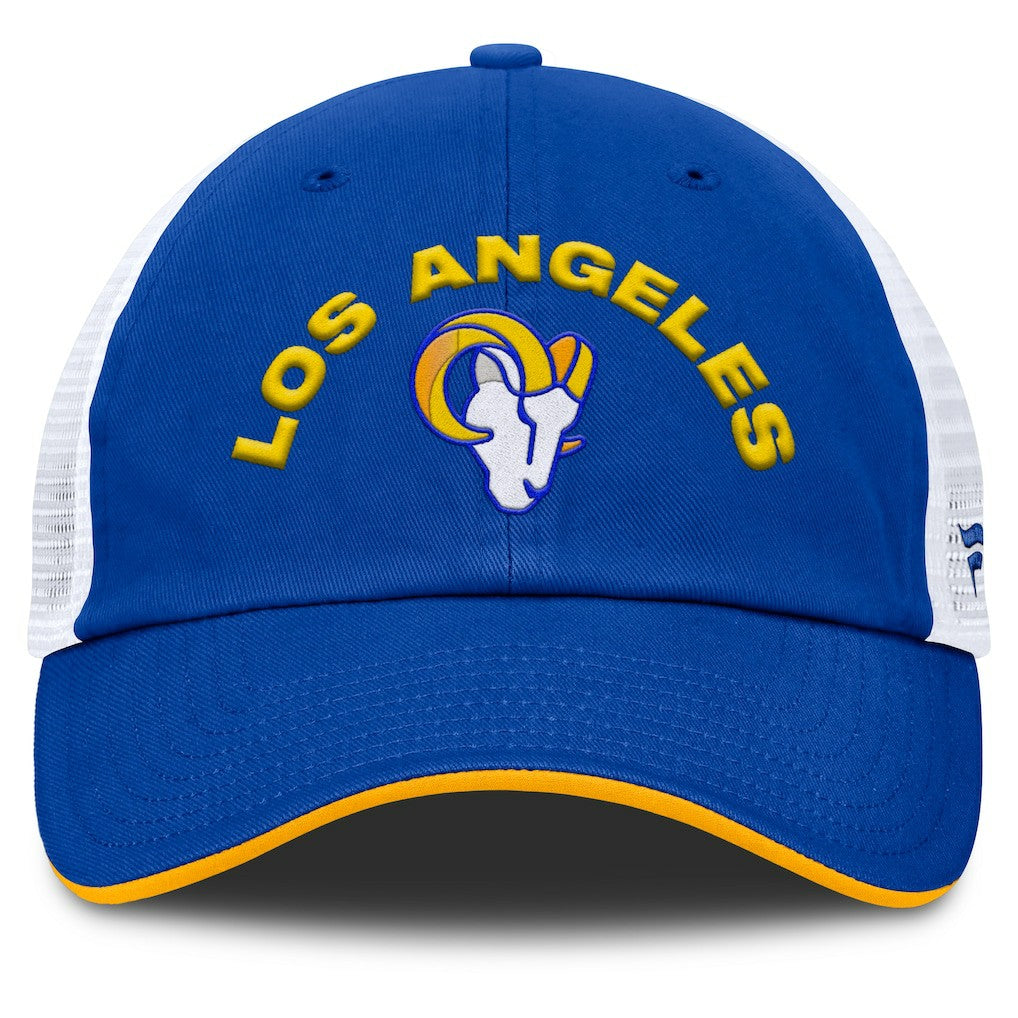 Los Angeles Rams Fanatics Reverse Trucker Adjustable Hat