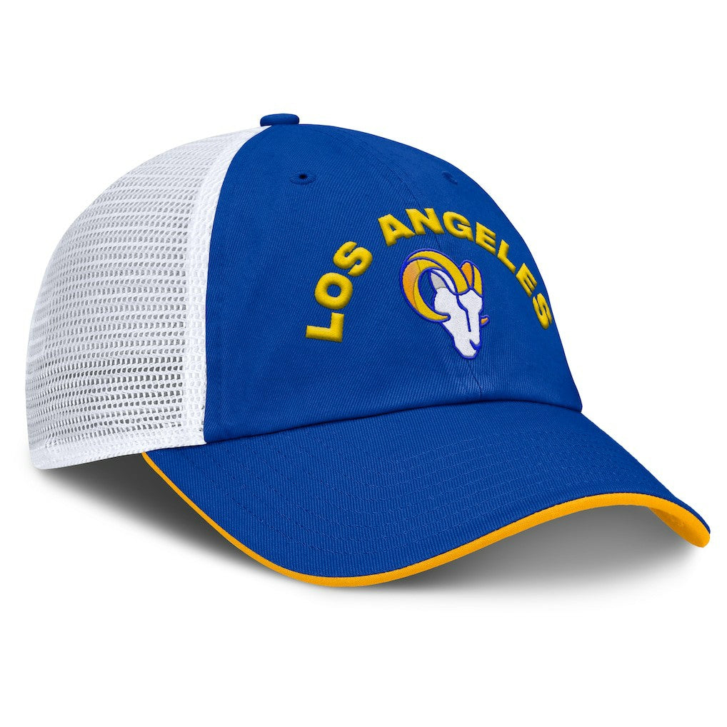Los Angeles Rams Fanatics Reverse Trucker Adjustable Hat