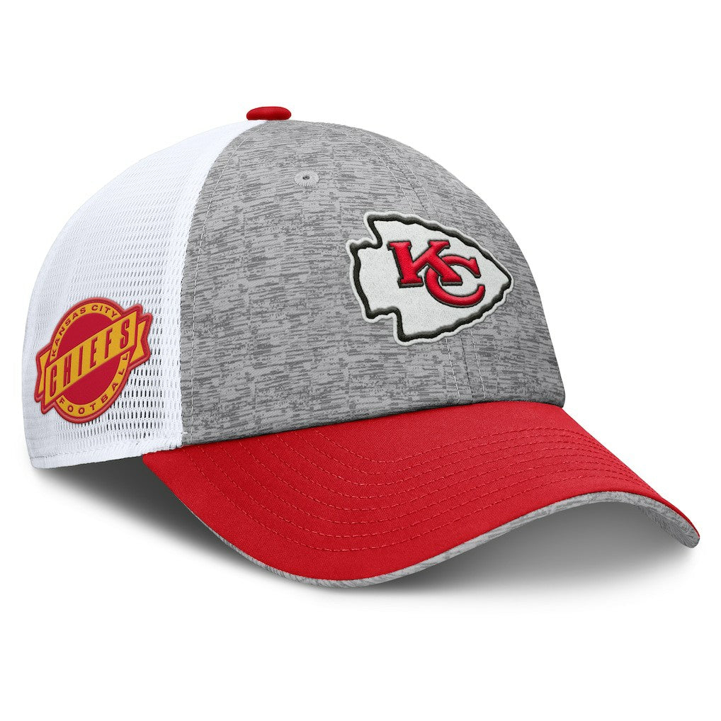 Kansas City Chiefs Fanatics Option Trucker Adjustable Hat