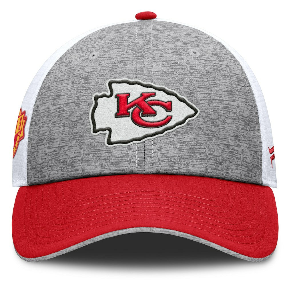 Kansas City Chiefs Fanatics Option Trucker Adjustable Hat