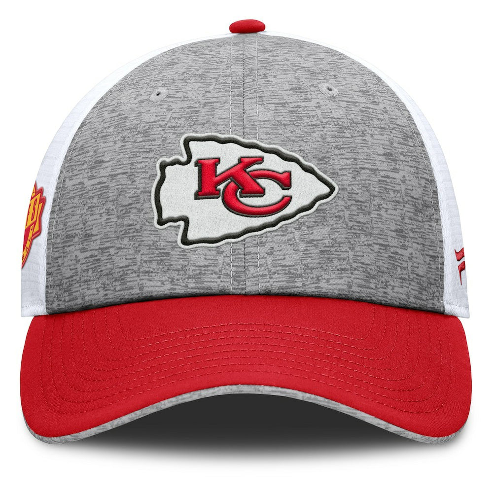 Kansas City Chiefs Fanatics Option Trucker Adjustable Hat