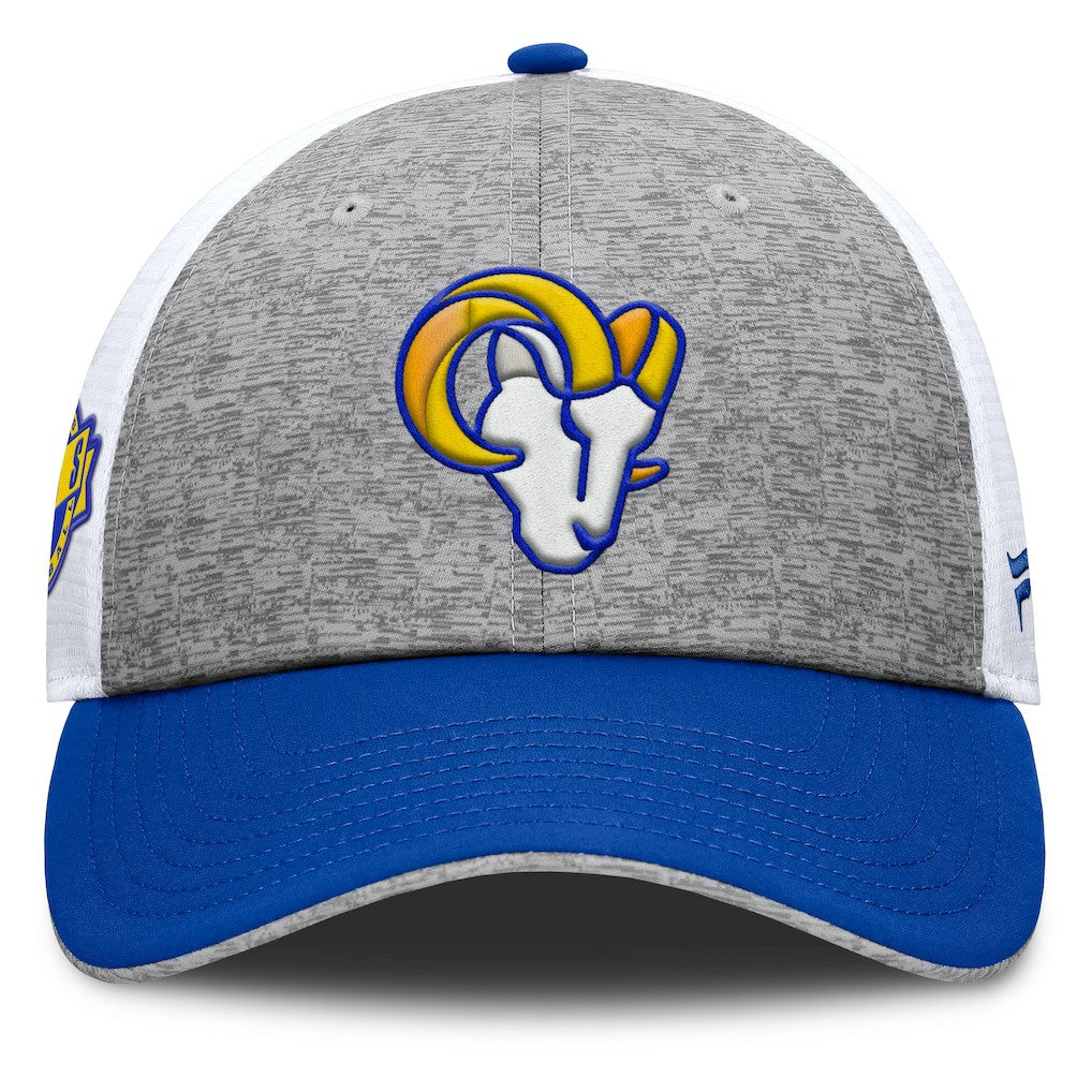 Los Angeles Rams Fanatics Option Trucker Adjustable Hat
