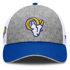Los Angeles Rams Fanatics Option Trucker Adjustable Hat