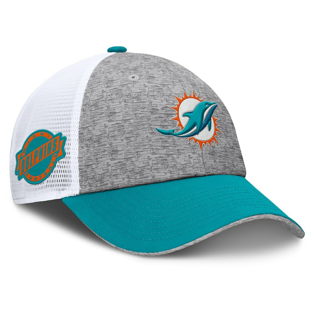 Miami Dolphins Fanatics Option Trucker Adjustable Hat