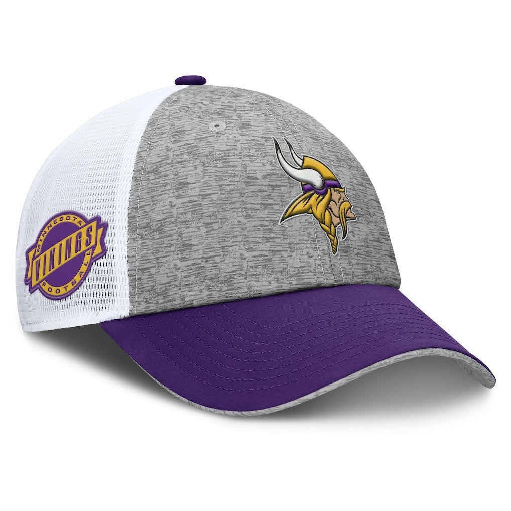 Minnesota Vikings Fanatics Option Trucker Adjustable Hat