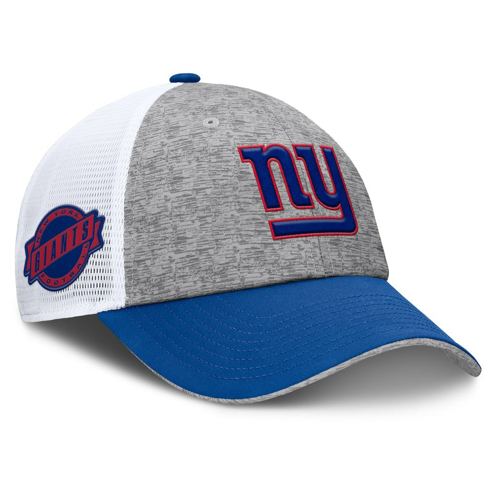 New York Giants Fanatics Option Trucker Adjustable Hat