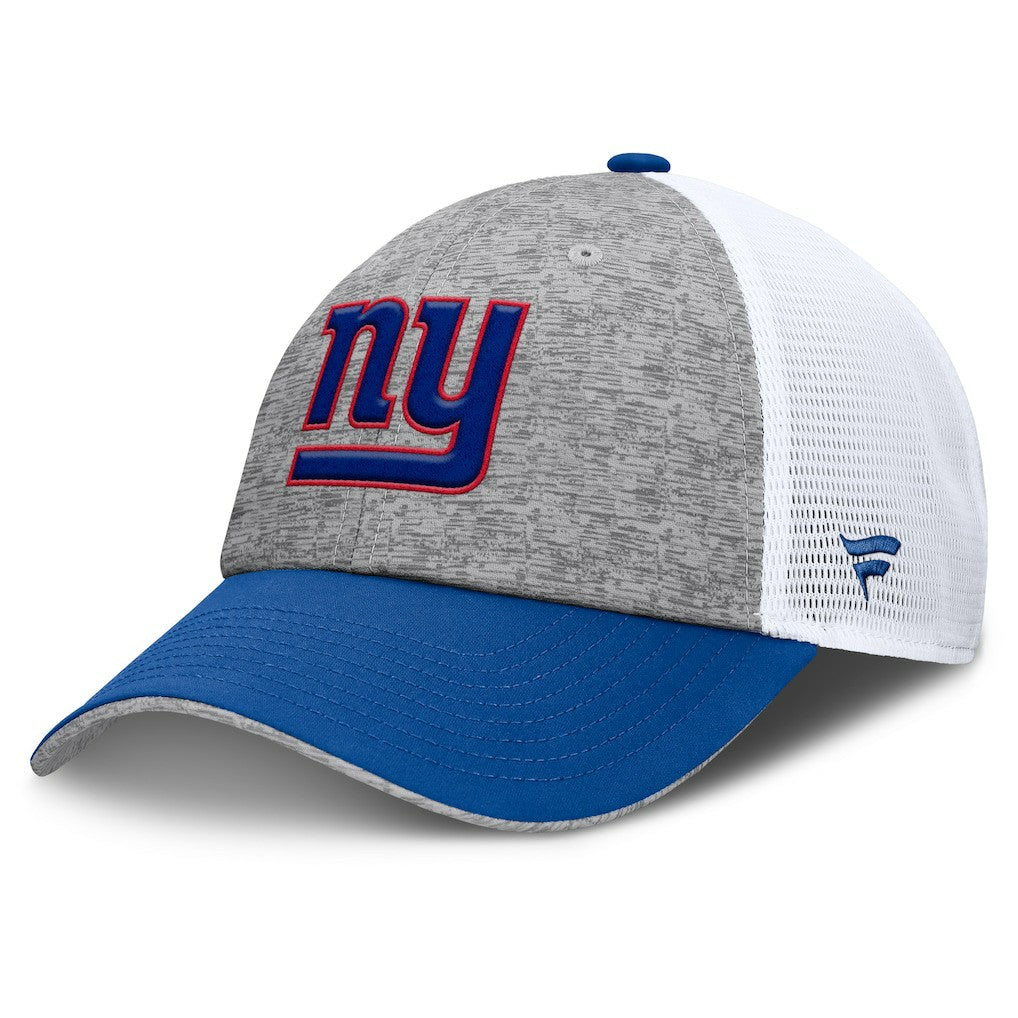New York Giants Fanatics Option Trucker Adjustable Hat