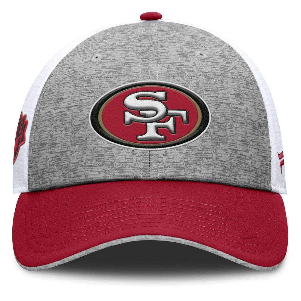 San Francisco 49ers Fanatics Option Trucker Adjustable Hat