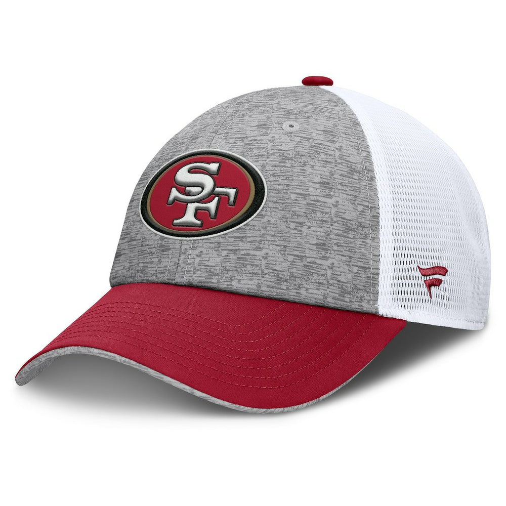 San Francisco 49ers Fanatics Option Trucker Adjustable Hat