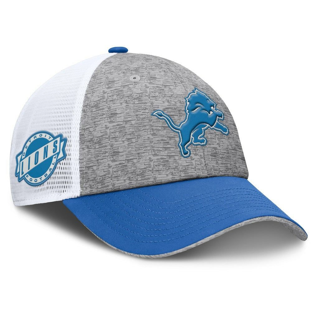 Detroit Lions Fanatics Option Trucker Adjustable Hat