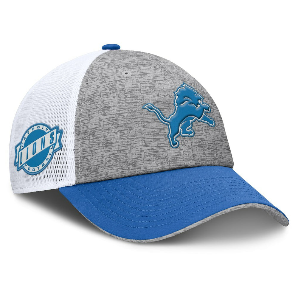 Detroit Lions Fanatics Option Trucker Adjustable Hat
