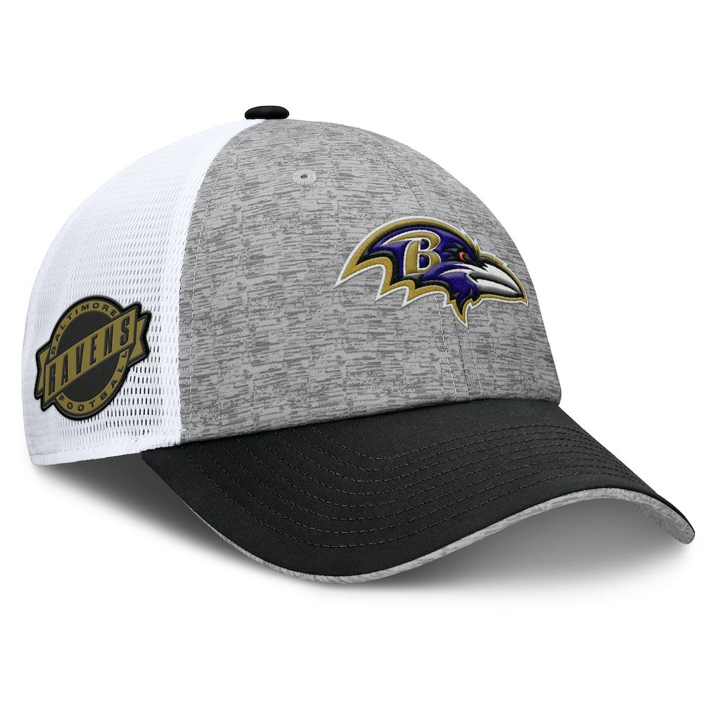 Baltimore Ravens Fanatics Option Trucker Adjustable Hat