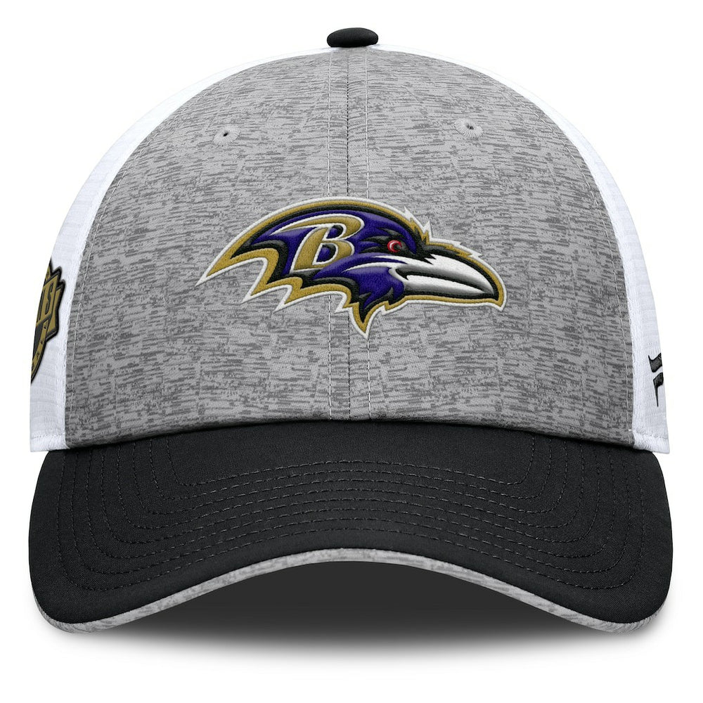 Baltimore Ravens Fanatics Option Trucker Adjustable Hat