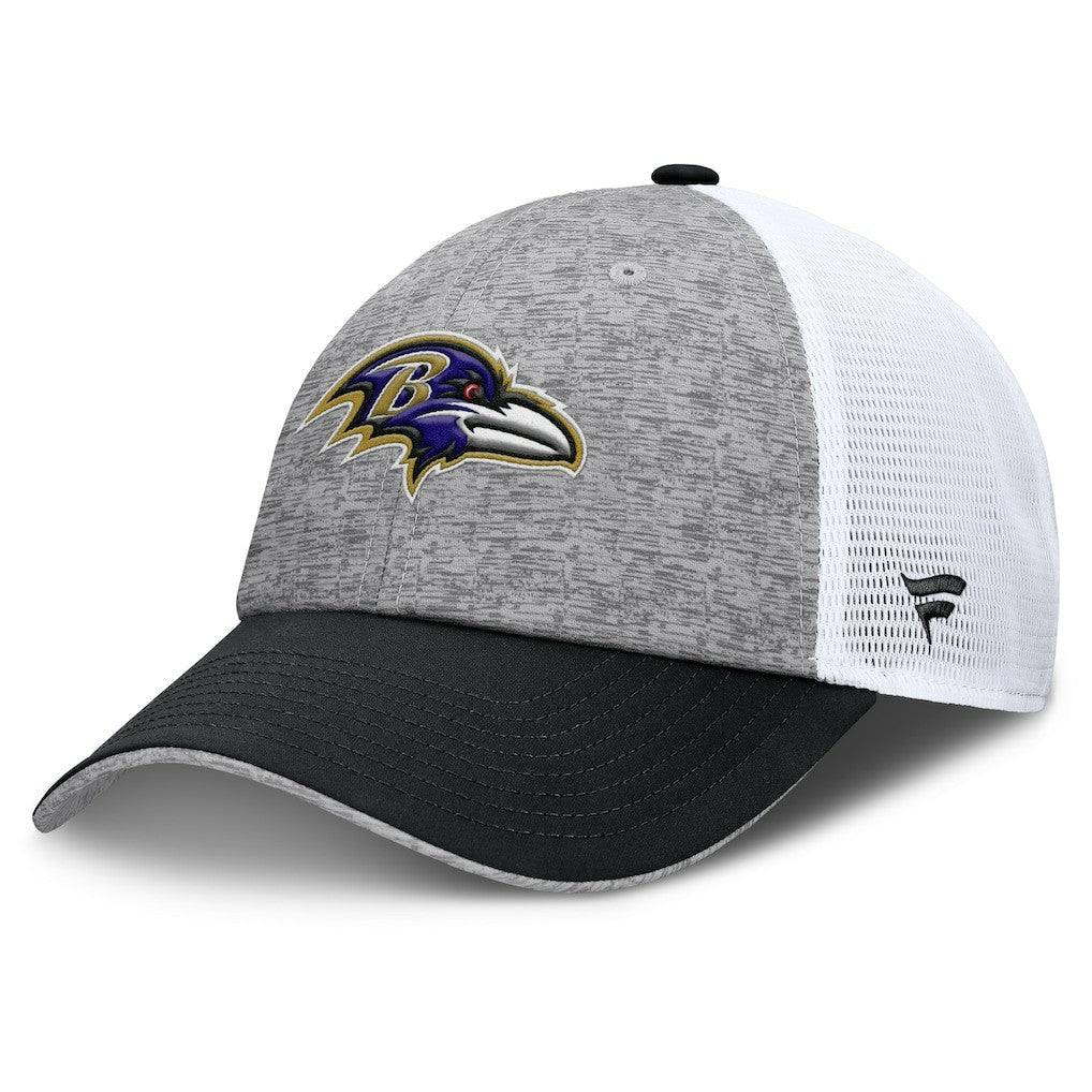 Baltimore Ravens Fanatics Option Trucker Adjustable Hat