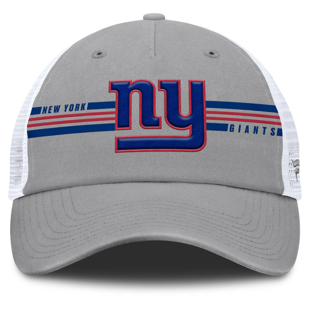 New York Giants Fanatics Singleback Trucker Adjustable Hat