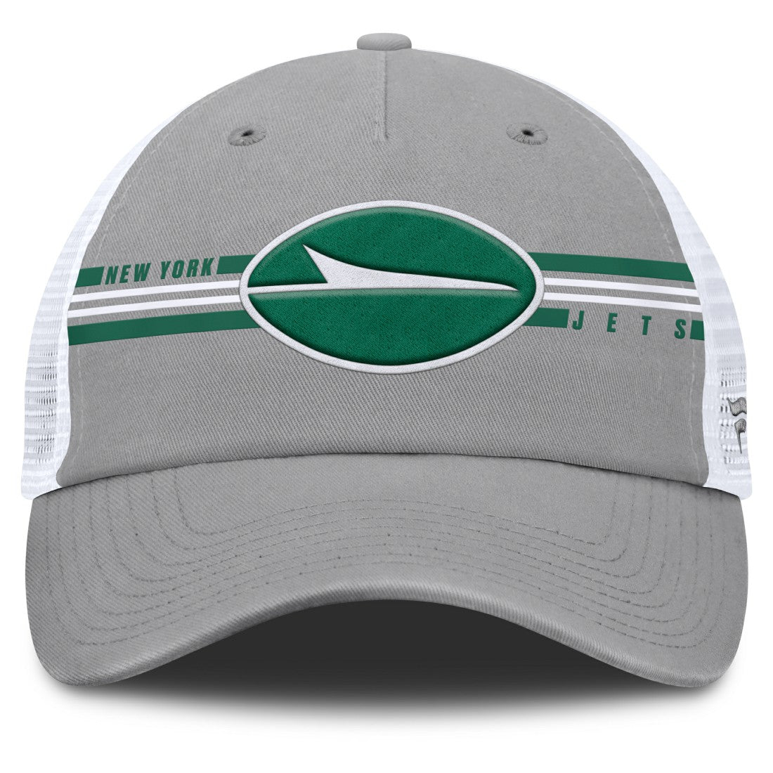 New York Jets Fanatics Singleback Trucker Adjustable Hat