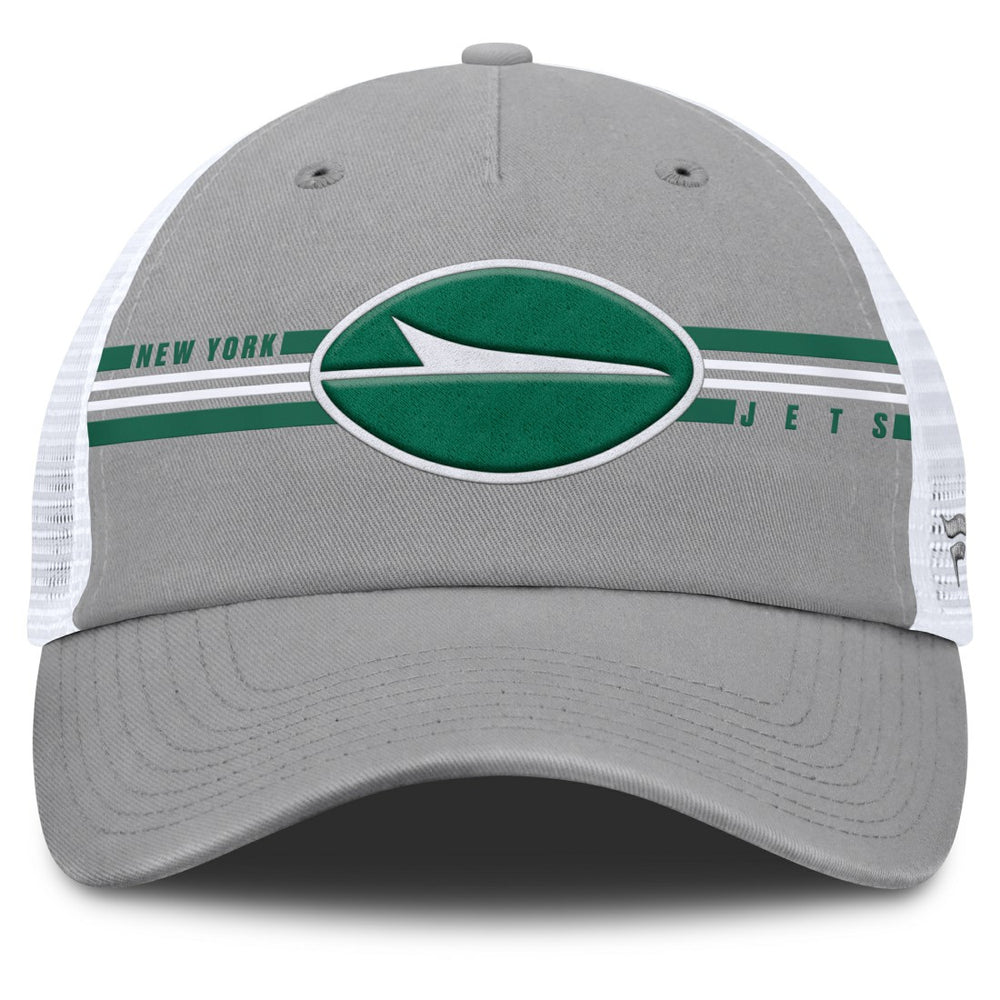 New York Jets Fanatics Singleback Trucker Adjustable Hat
