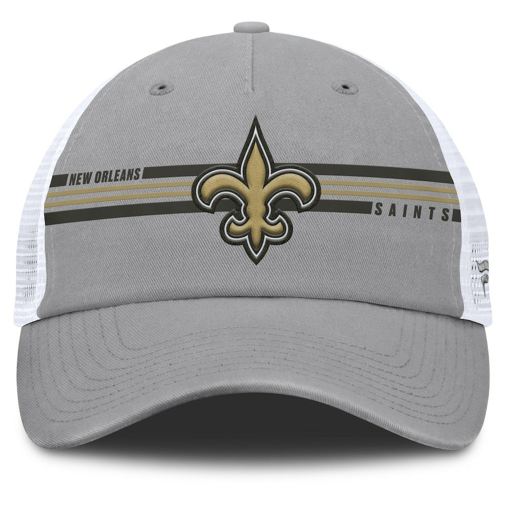 New Orleans Saints Fanatics Singleback Trucker Adjustable Hat